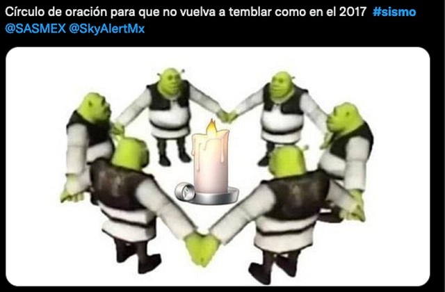 Oraciones para que no tiemble.