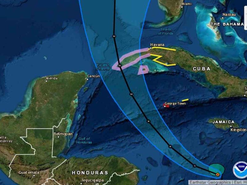 Declaran emergencia en Florida por la tormenta tropical Ian en Estados Unidos.