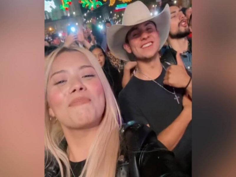 Dos jóvenes se conocieron en el concierto de Grupo Firme y se reencontraron gracias a TikTok.