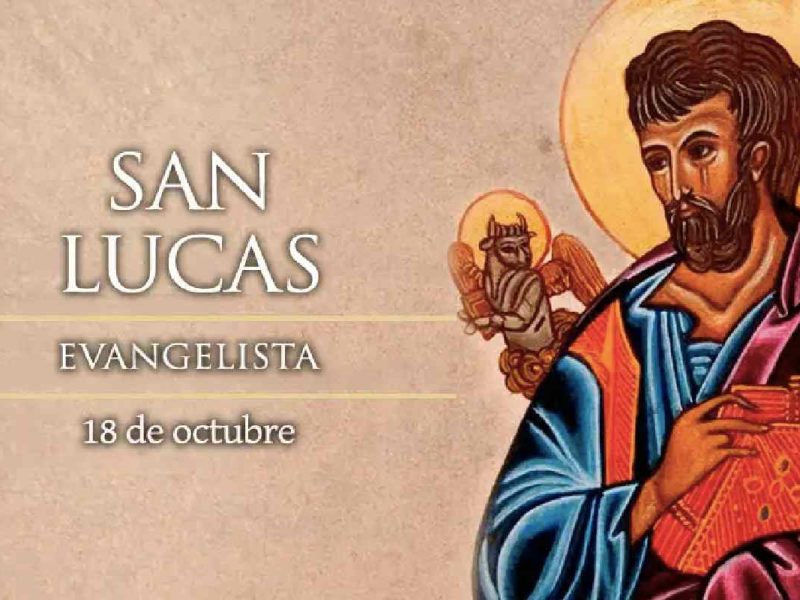 San Lucas Evangelista, patrono de los médicos.