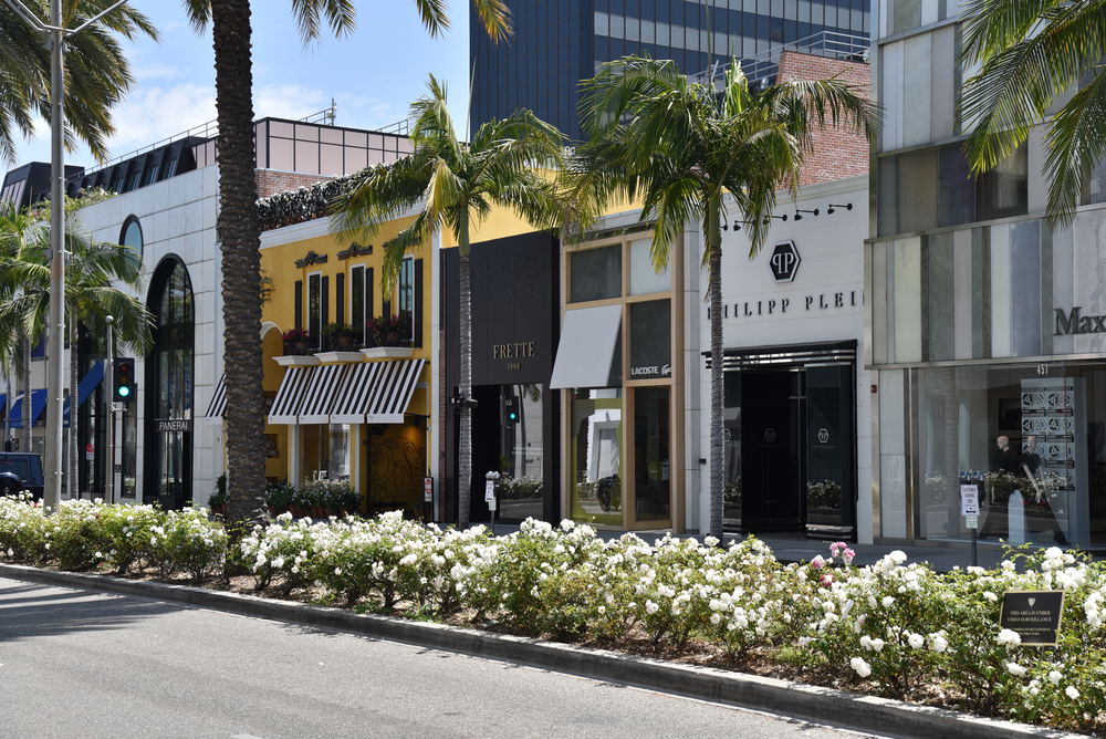 Rodeo Drive, Beverly Hills | Foto: <a href="https://depositphotos.com/es/" title="Depositphotos">Imagen de archivo de Depositphotos</a>