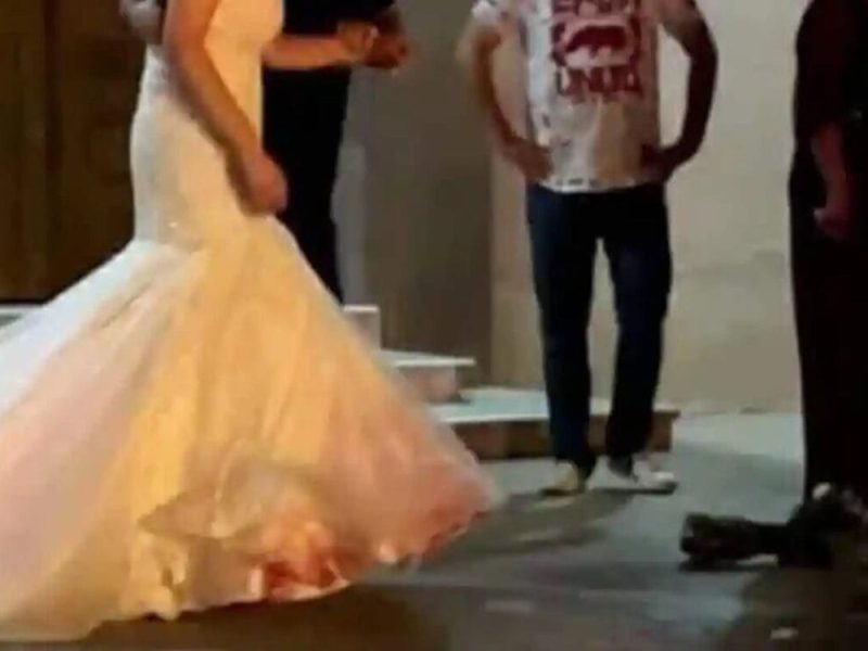 Novio asesinado al salir de su boda en Sonora.