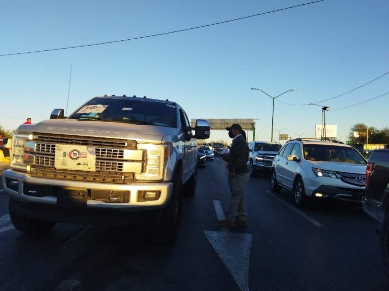 La caravana de invierno se forma para viajar de forma segura hacia México