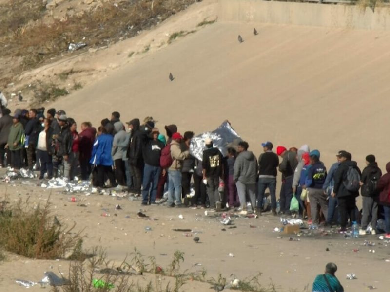 Debido al anuncio del Título 42, muchos migrantes se han trasladado a la frontera de México con Estados Unidos.