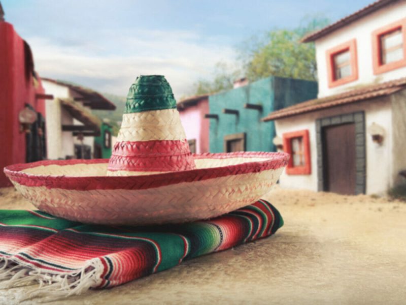 El sarape mexicano es una gran tradición nacional.