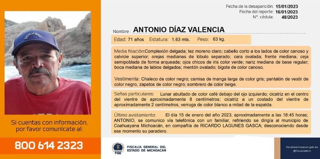 Antonio Díaz Valencia.