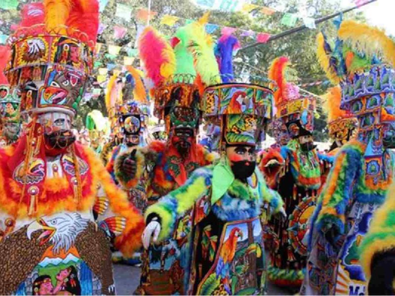 El chinelo es herencia cultural del estado y son la atracción principal de los carnavales de Morelos.
