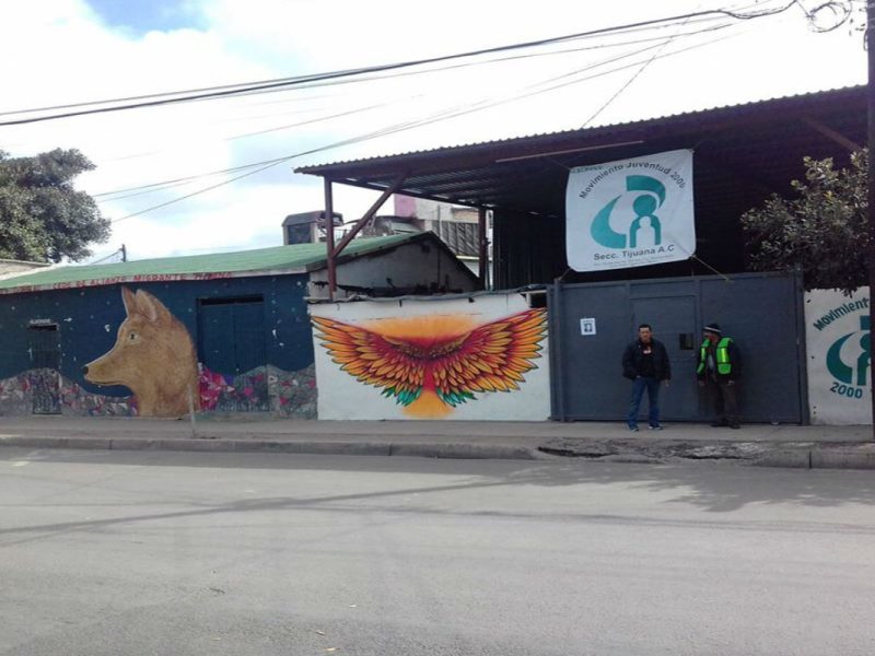 Motociclistas llevan regalos a niños migrantes en albergue de Tijuana/@MovimientoJuventud2000