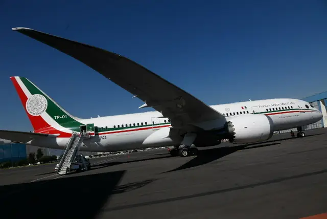 Foto: Avión de la fuerza aérea mexicana