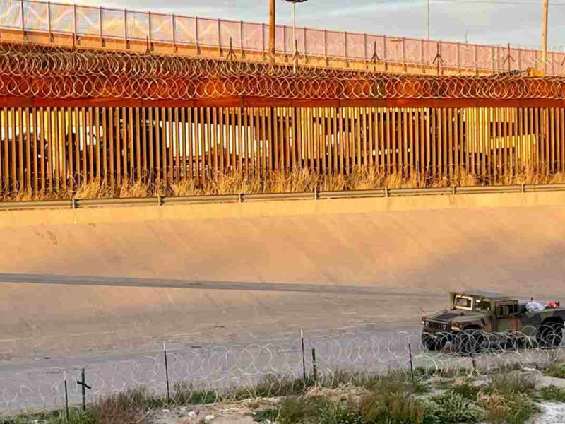 Frontera en Estados Unidos Foto: Factchequeado