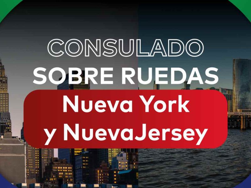 Para acudir al consulado mexicano sobre ruedas de Nueva York deberás agendar una cita, a través de MiConsulado.