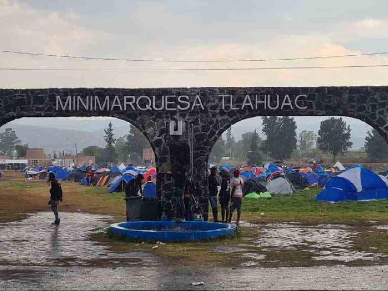 El INM colaborá con la SIIBISO para trasladar a los migrantes a los albergues de Tláhuac y Xochimilco