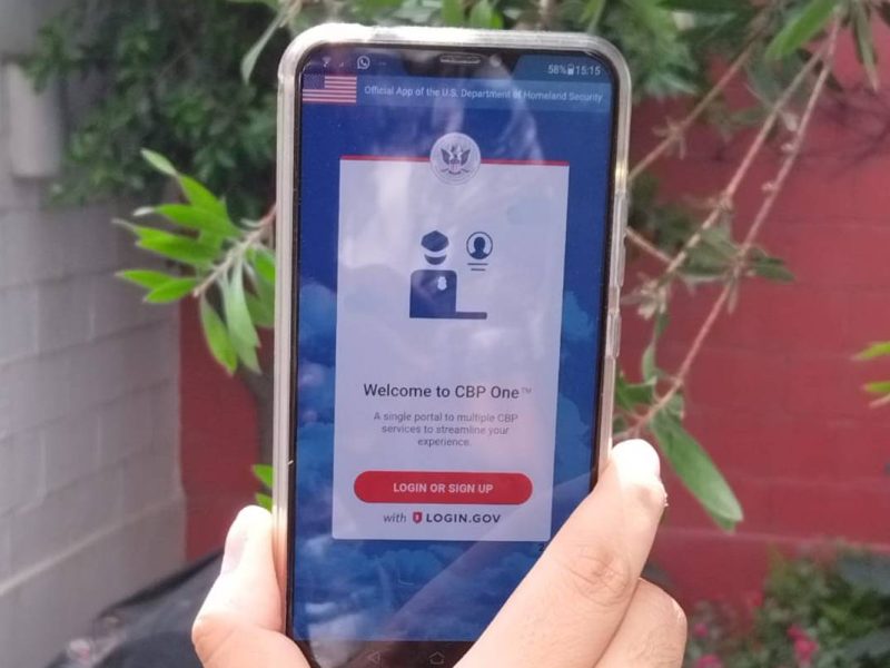 Las personas que tramitan una cita a través de CBP One sólo se pueden presentar en uno de ocho posibles puertos fronterizos