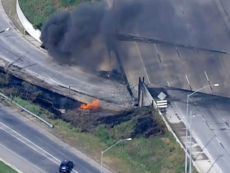 ¿Hasta cuándo abrirá la carretera I-95 en Filadelfia?
