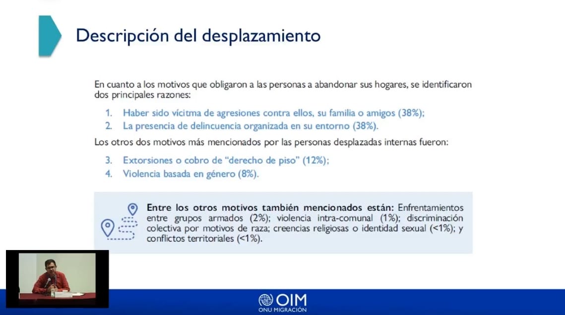 Mujeres en frontera, desplazadas por violencia de género
