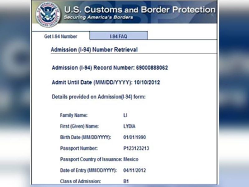 ¿Qué es el permiso I-94 y para qué sirve?