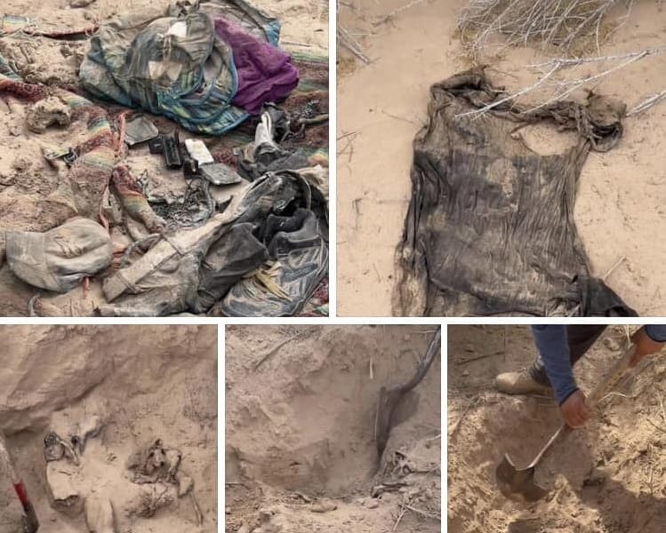 Hallan cementerio cladestino en ruta de migrantes; había mochilas y cobijas