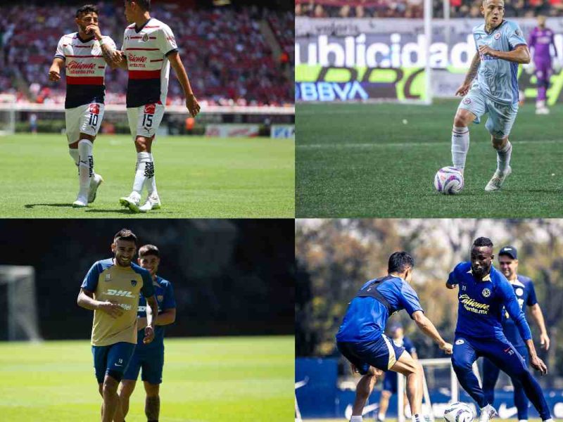 cuatro grandes del futbol mexicano
