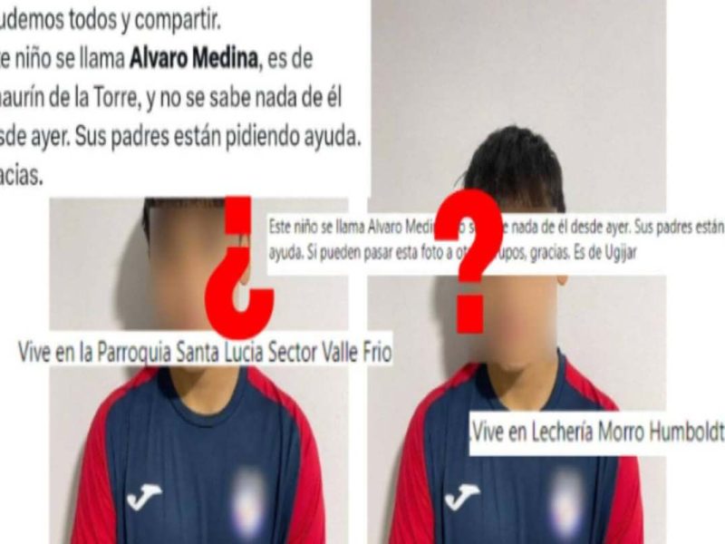 Qué sabemos del alerta "Este niño se llama Álvaro Medina…" sobre la supuesta desaparición de un chico en ciudades de España y Latinoamérica