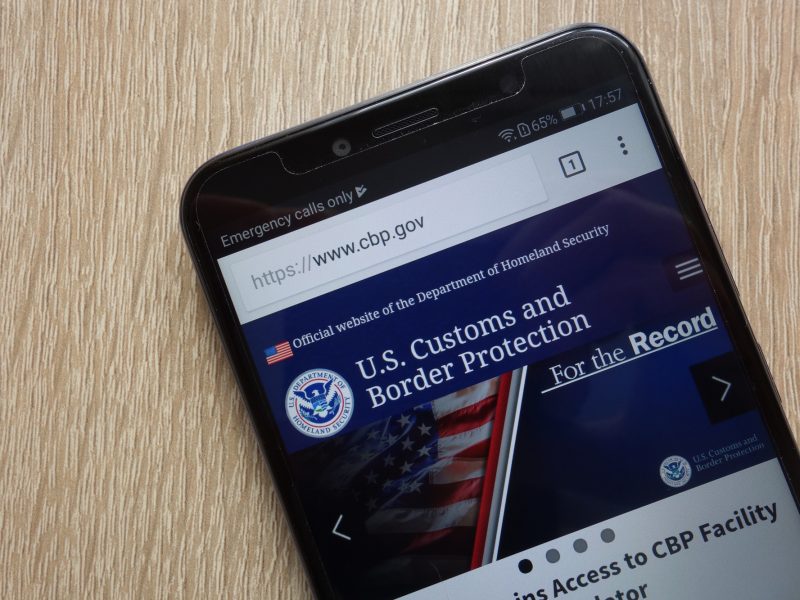 En qué estados puedo solicitar la cita para CBP One