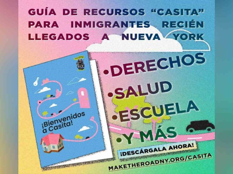 Conoce “Casita”, la guía de recursos para migrantes recién llegados a Nueva York