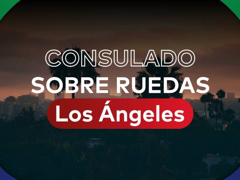 El consulado mexicano sobre ruedas de Los Ángeles generalmente atienda a las personas de martes a sábado