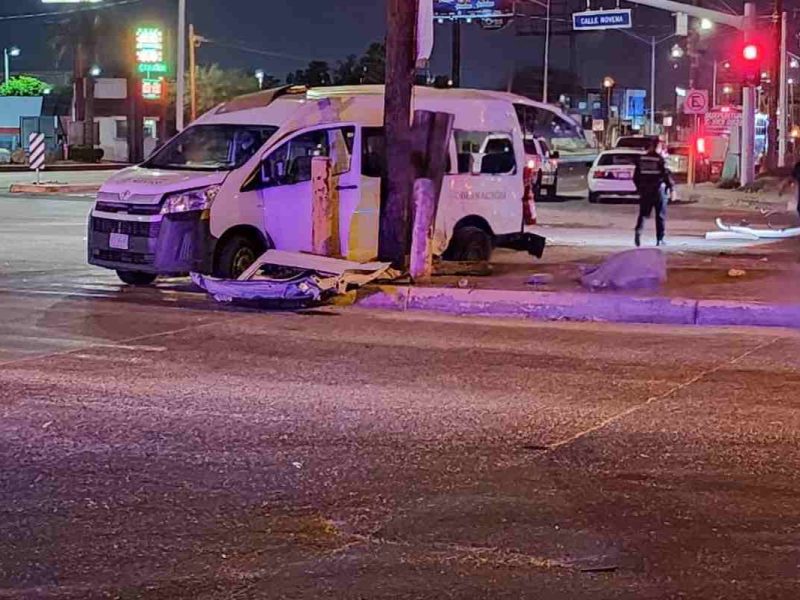 Accidente vial en Mexicali