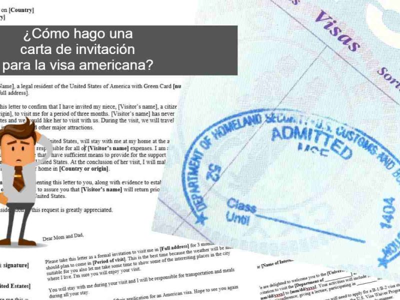 ¿Cómo escribir una carta invitación a Estados Unidos?