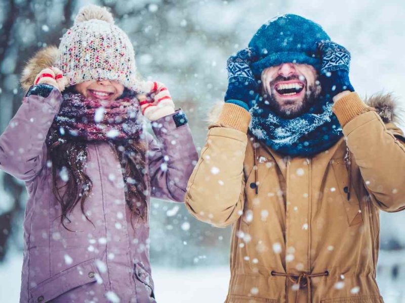 Recuerda usar gorro, bufanda y guantes para evitar los daños del invierno en tu piel