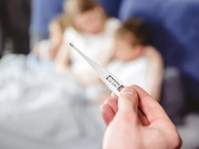 síntomas de los niños con gripa por bajas temperaturas