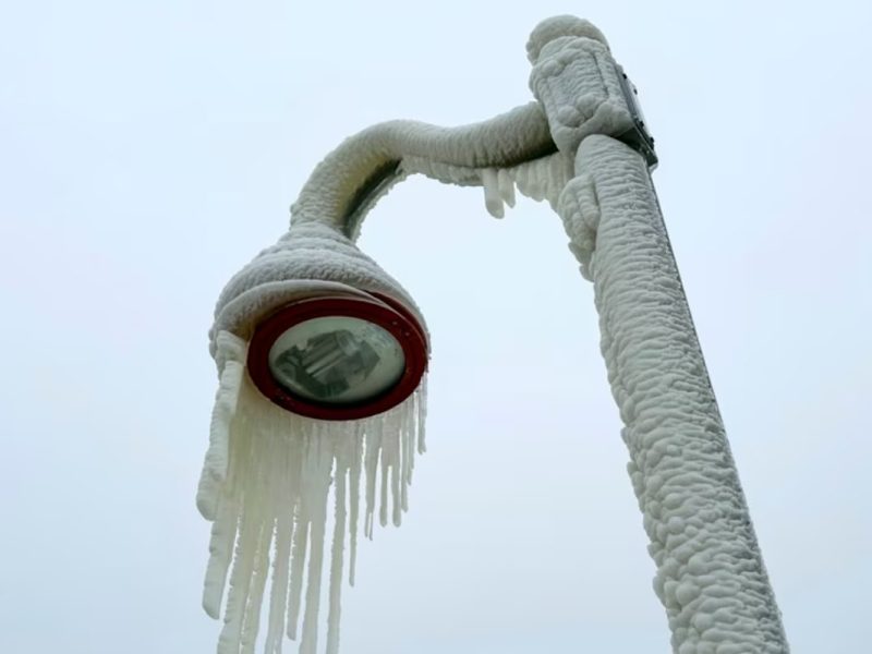 La tormenta invernal en USA afectó al centro del país con bajas temperaturas desde el lunes