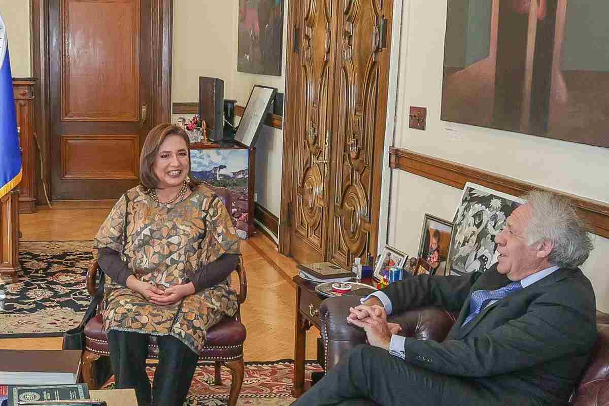 visita de Xochitl Gálvez a Estados Unidos || Foto: X