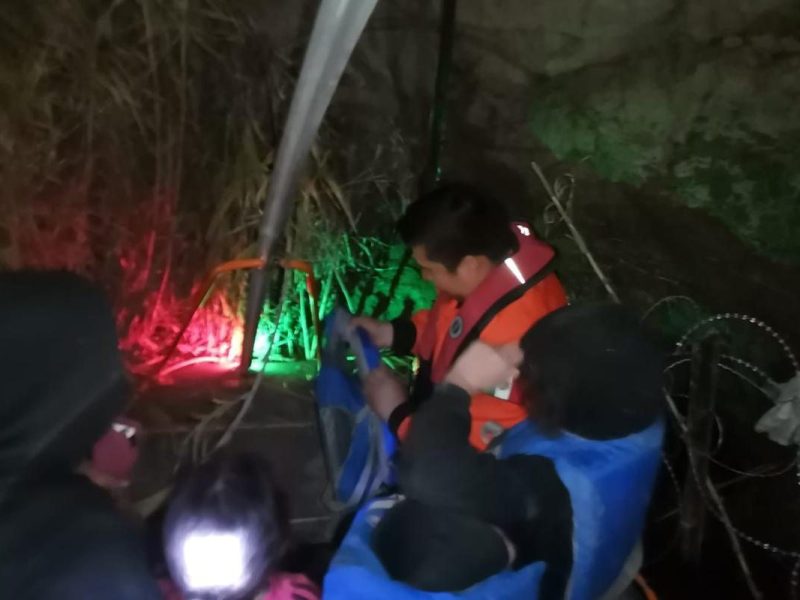 migrantes centroamericanos son encontrados en el Río Bravo