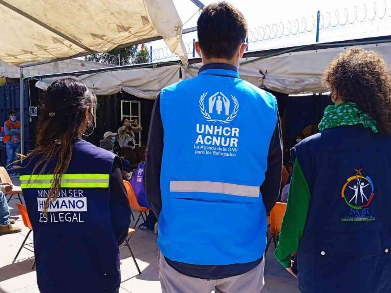 Las firmas en la solicitud de asilo fueron suspendidas en 2022 debido a la pandemia provocada por la Covid-19