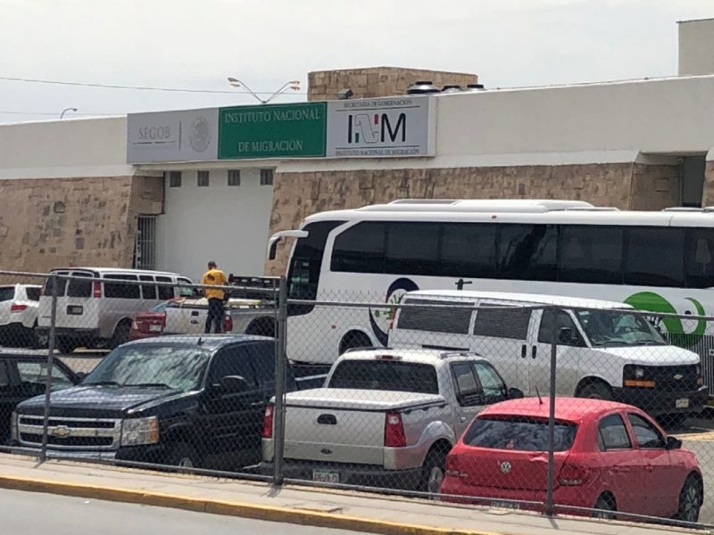 Esta imagen no corresponde a la nueva estación migratoria en Ciudad Juárez