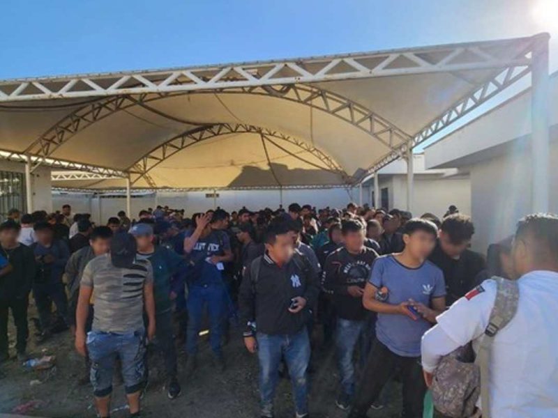 221 migrantes en casa del estado de Puebla