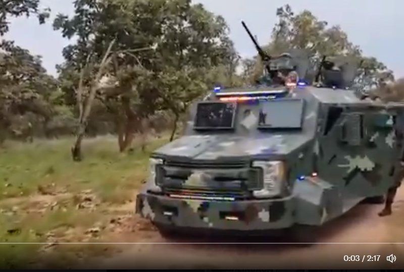 El video del Cártel CJNG fue verificado por el Gobierno de México el 20 de julio de 2020.