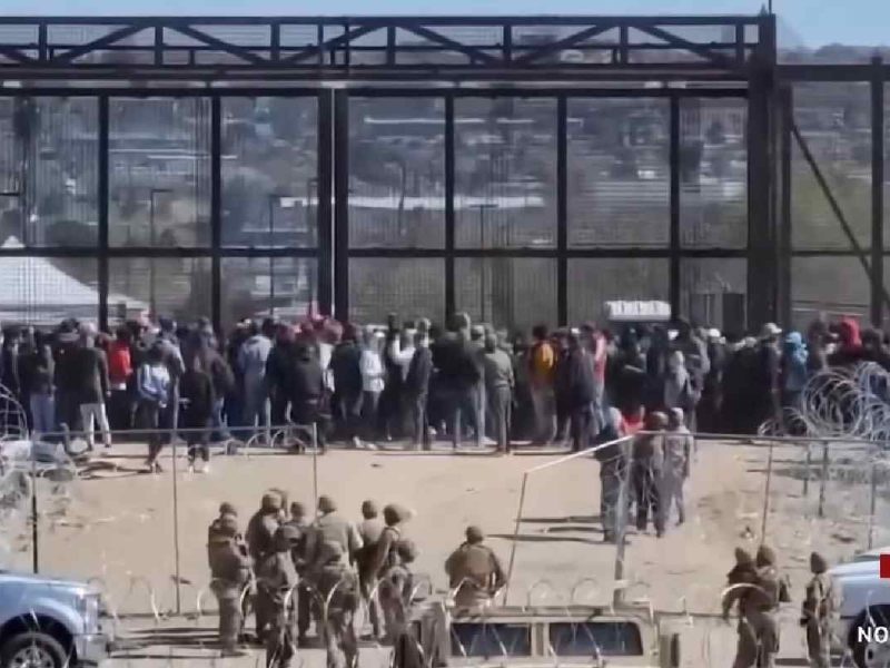 Al menos 400 migrantes fueron detenidos al intentar cruzar la frontera de Texas con México