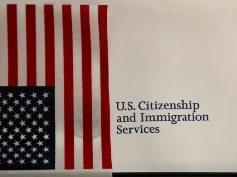 Oficina de migración en Tegucigalpa