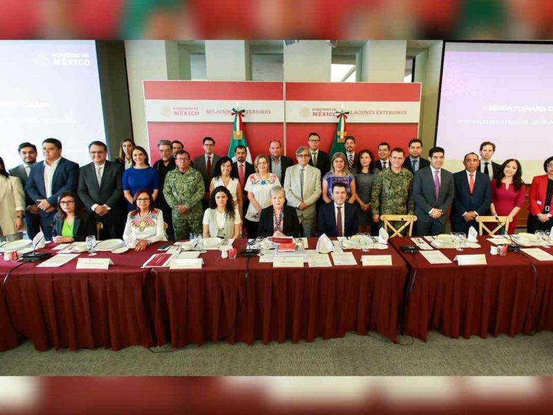 Durante la presentación del Modelo Mexicano de Movilidad Humana, la canciller Alicia Bárcena dijo que la migración ya no es un problema entre Estados Unidos y México