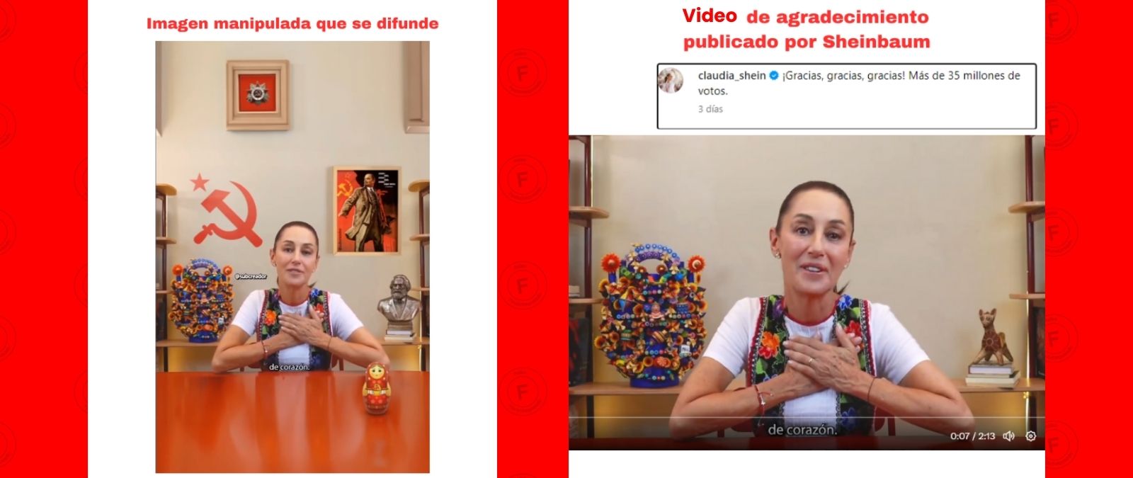 claudia Sheinbaum comunista