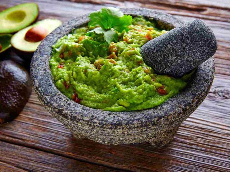 receta del guacamole falso