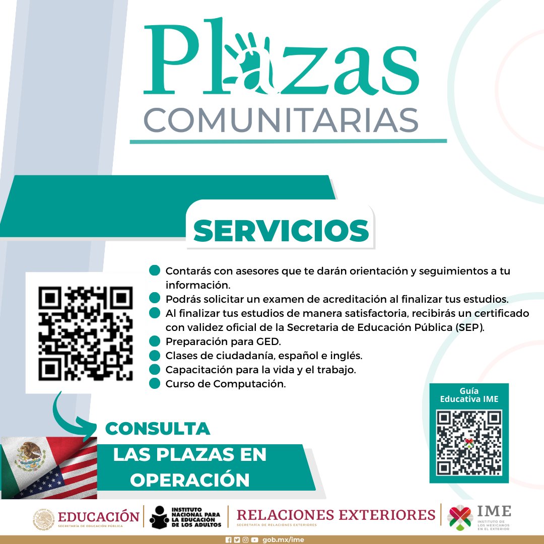 plazas comunitarias