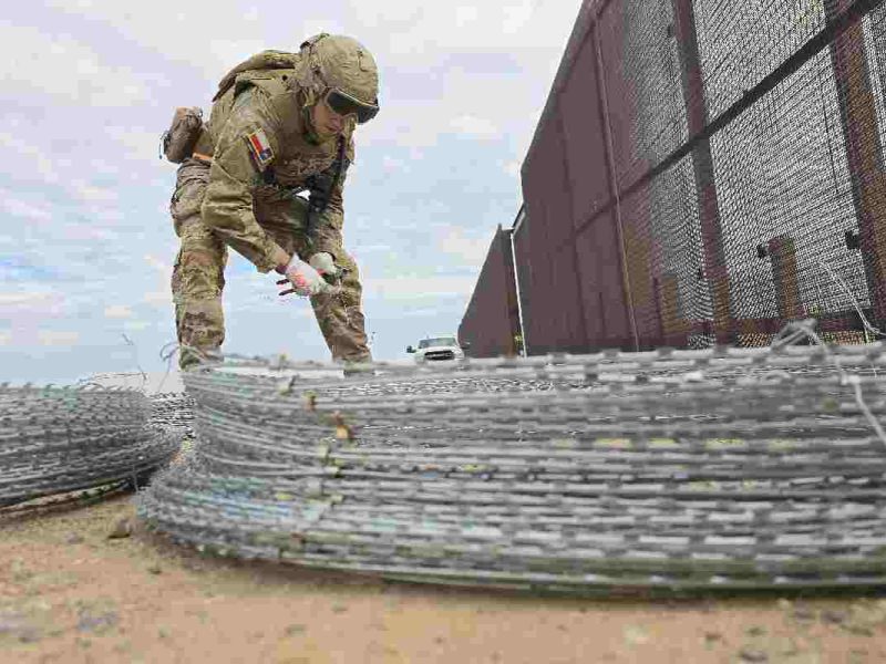 EE UU creará nueva zona militar en la frontera con México | Foto: Voz de América