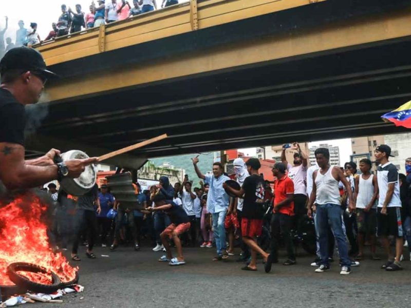 protestas en Venezuela
