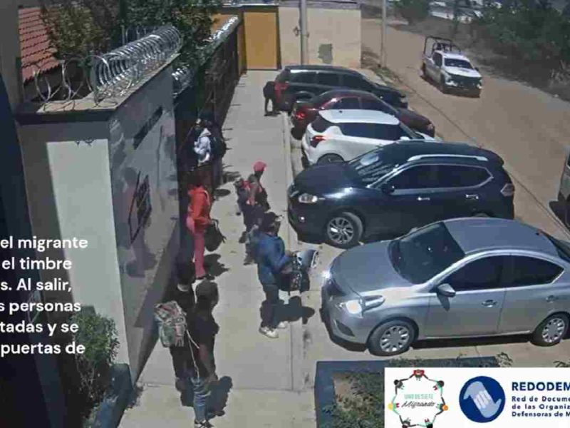 INM y Guadia Nacional hostigó a personas afuera de la Casa del Migrante en Chihuahua