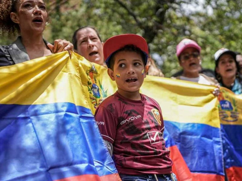 María Corina Manchado llamo a una manifestación