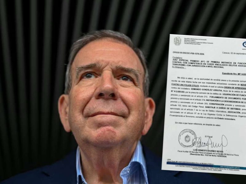 Qué sabemos de la orden de captura contra Edmundo González
