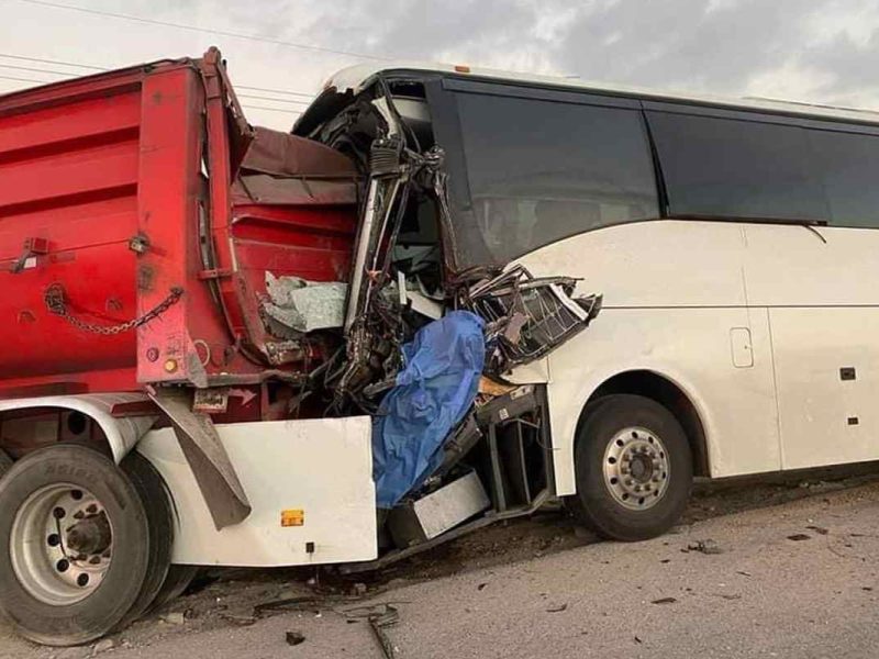 Esta imagen no corresponde al accidente que lamentablemente dejó a mexicanos muertos en accidente de Mississippi