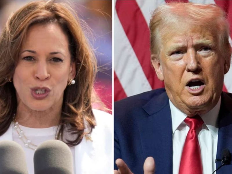 Trump y harris